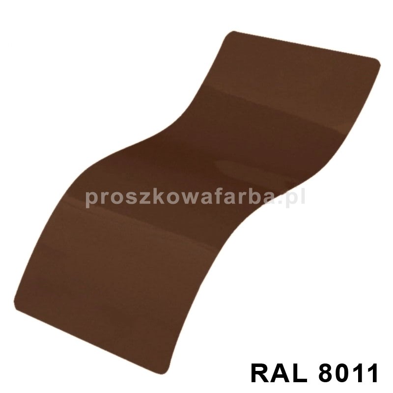 RAL 8011 Poliestrowa Kolor brązowy orzechowy Połysk 1 kg