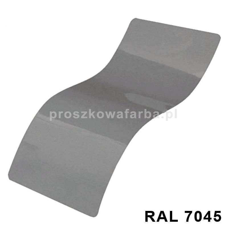 RAL 7045 Poliestrowa Kolor Szary Gładki Połysk 1 kg