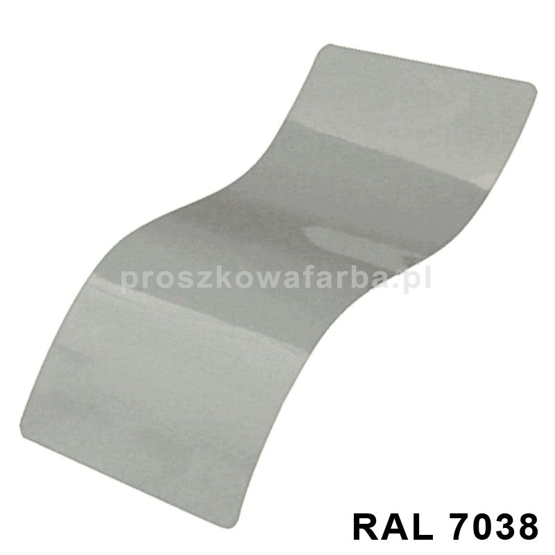 RAL 7038 Poliestrowa Kolor Szary Agatowy Gładki Połysk 1 kg