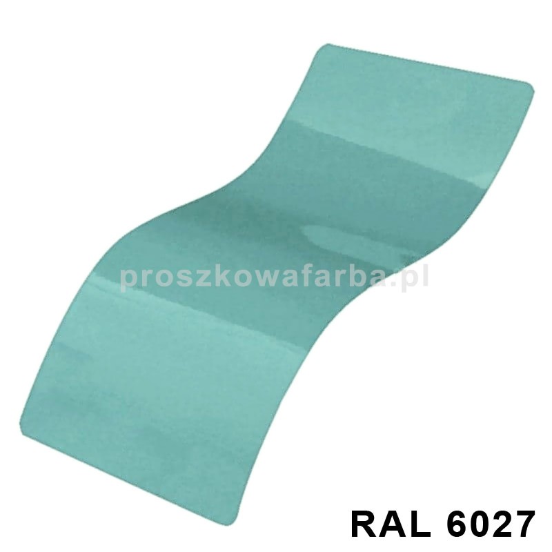 RAL 6027 Poliestrowa Kolor Turkusowy Jasny Gładki Połysk 1 kg