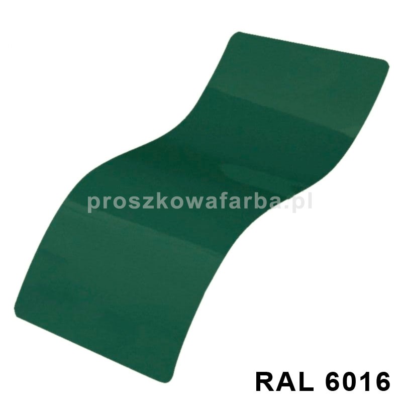 RAL 6016 Poliestrowa Kolor Zielony Turkusowy Gładki Połysk 1 kg