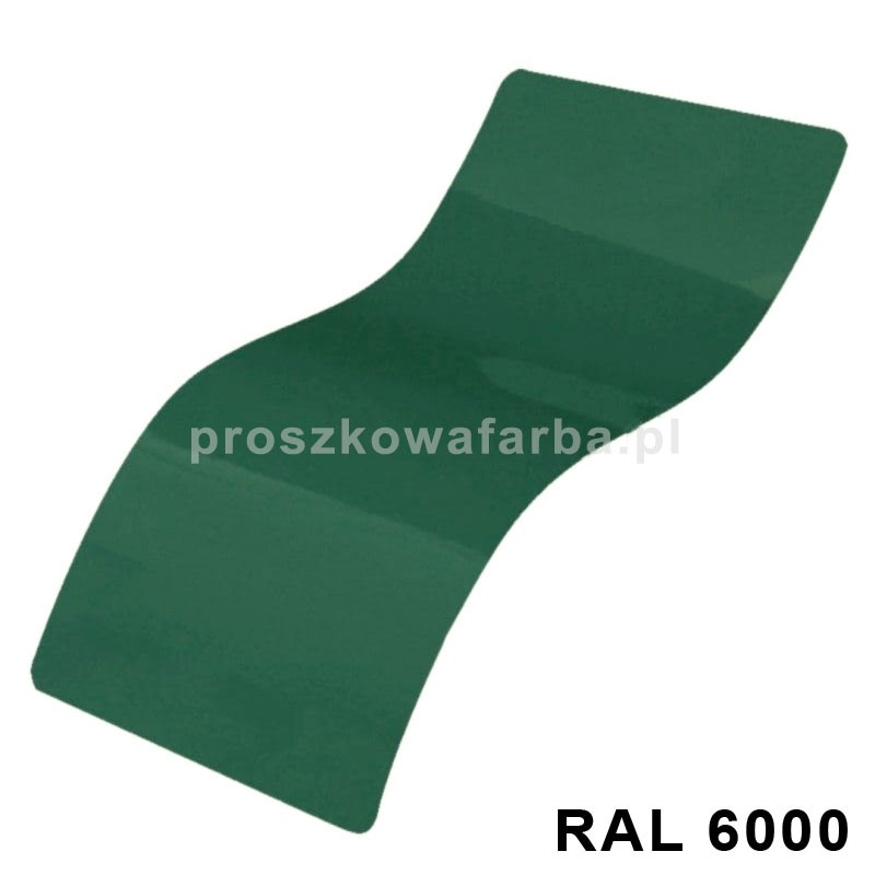 RAL 6000 Poliestrowa Kolor Zielony Stepowy Gładki Połysk 1 kg