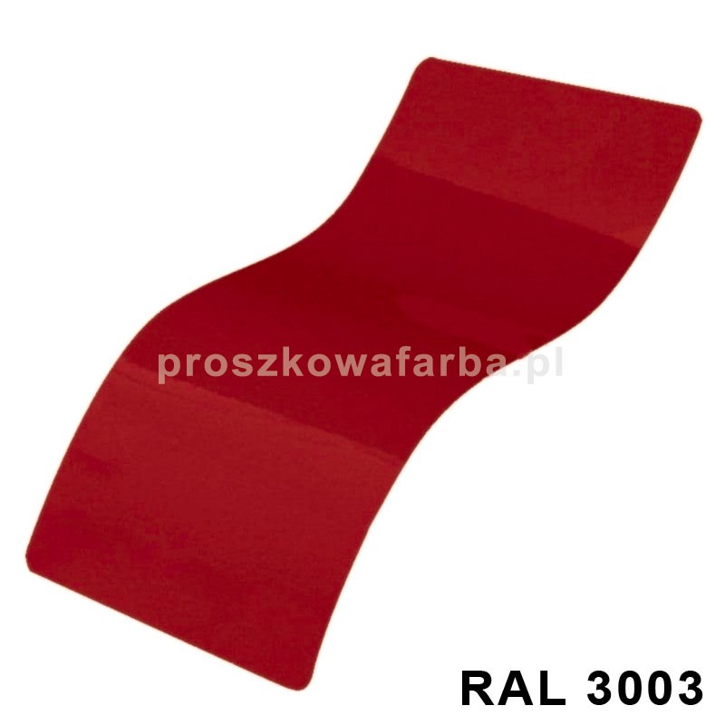 RAL 3003 Poliestrowa Kolor Czerwony Rubinowy Gładki Połysk 1 kg