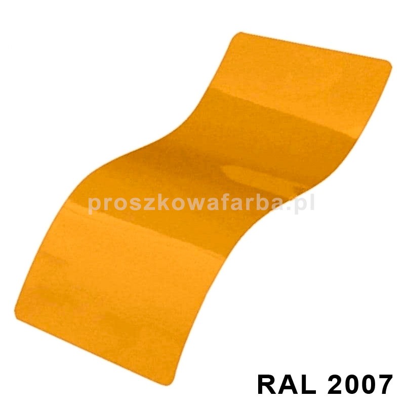 RAL 2007 Poliestrowa Kolor Świetlisty Żółto-Pomarańczowy Gładki Połysk 1 kg