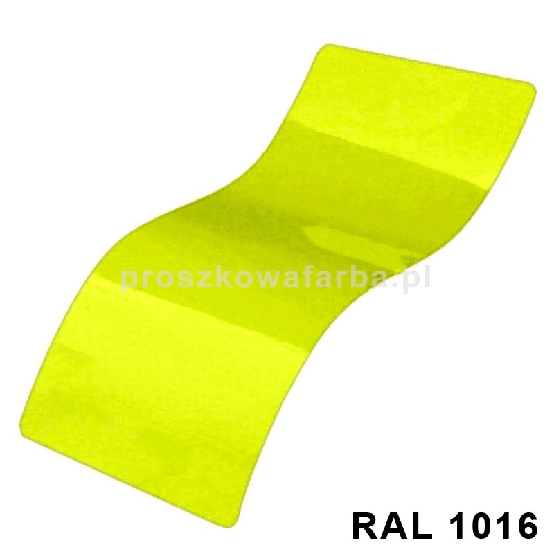 RAL 1016 Poliestrowa Kolor Żółty Siarkowy Gładki Połysk 1 kg