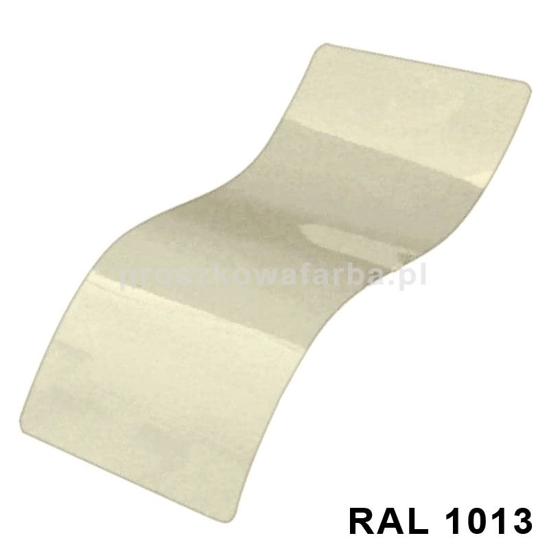RAL 1013 Poliestrowa Kolor Perłowo-biały Gładki Połysk 1 kg