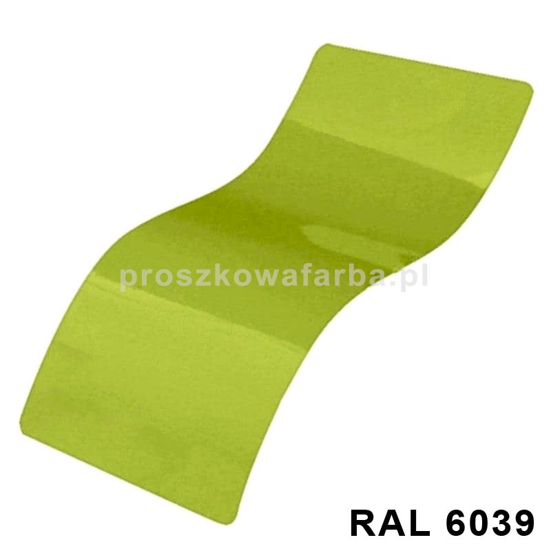 RAL 6039 Poliestrowa Kolor Włóknista Zieleń Gładki Połysk 1 kg