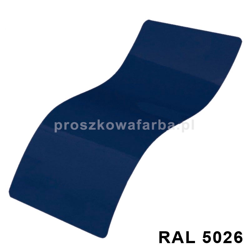 RAL 5026 Poliestrowa Kolor Perłowy Błękit Nocny Gładki Połysk 1 kg