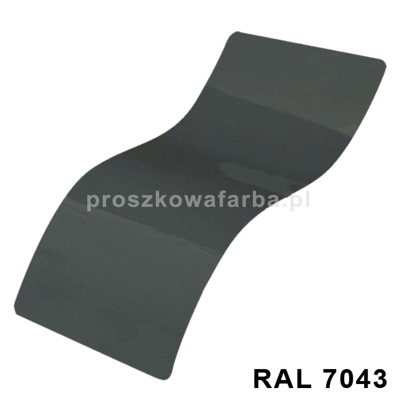 RAL 7043 Poliestrowa Kolor Szary Ciemny MAT 1 kg