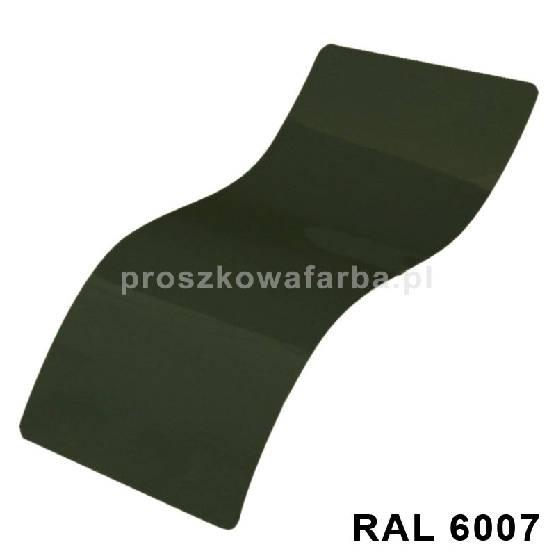 RAL 6007 Poliestrowa Kolor Oliwkowy Ciemny MAT 1 kg