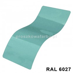 RAL 6027 Poliestrowa Turkusowy Jasny PÓŁPOŁYSK 1 kg
