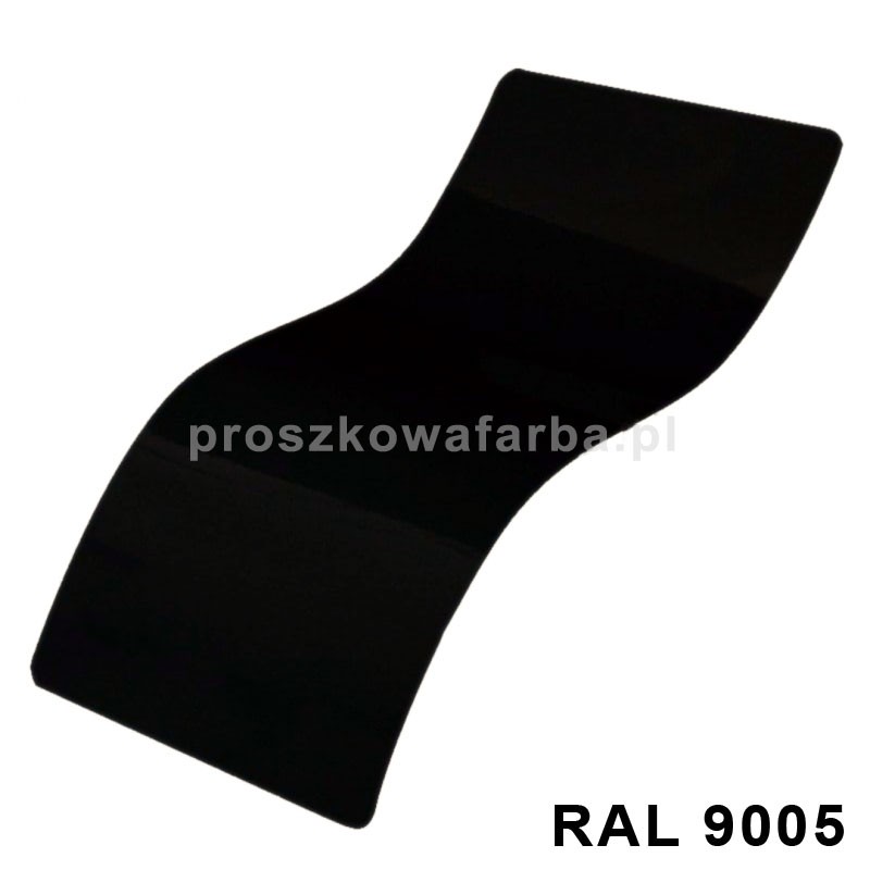 RAL 9005 Poliestrowa Kolor Czarny SATYNA 1 kg
