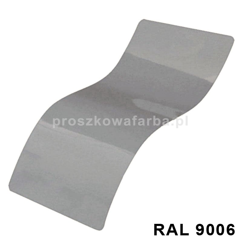FARBA PROSZKOWA RAL 9006 Poliestrowa Kolor Srebny Aluminiowy Drobna Struktura 1 kg