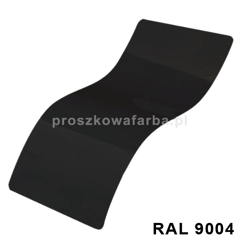 RAL 9004 Epoksydowo-Poliestrowa Kolor Czarny Sygnałowy Gładki Połysk 1 kg