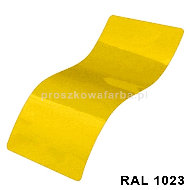 RAL 1023 Epoksydowo-Poliestrowa Kolor Żółty Sygnałowy Gładki Połysk 1 kg
