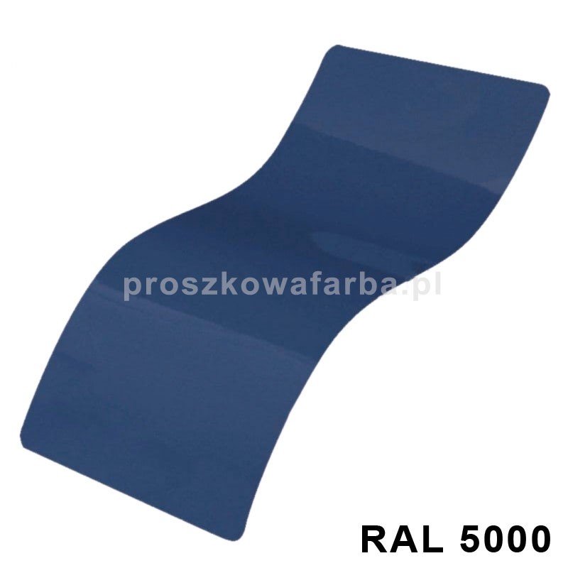 FARBA PROSZKOWA RAL 5000 Epoksydowo-Poliestrowa Kolor Niebieski Wrzosowy Gruba Struktura 1 kg