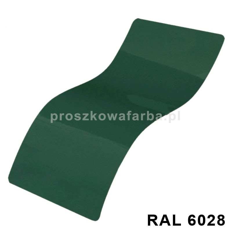 RAL 6028 Poliestrowa Zielony Sosnowy SATYNA 20 kg