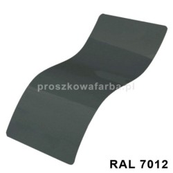 RAL 7012 Poliestrowa Szary Bazaltowy PÓŁPOŁYSK 1 kg