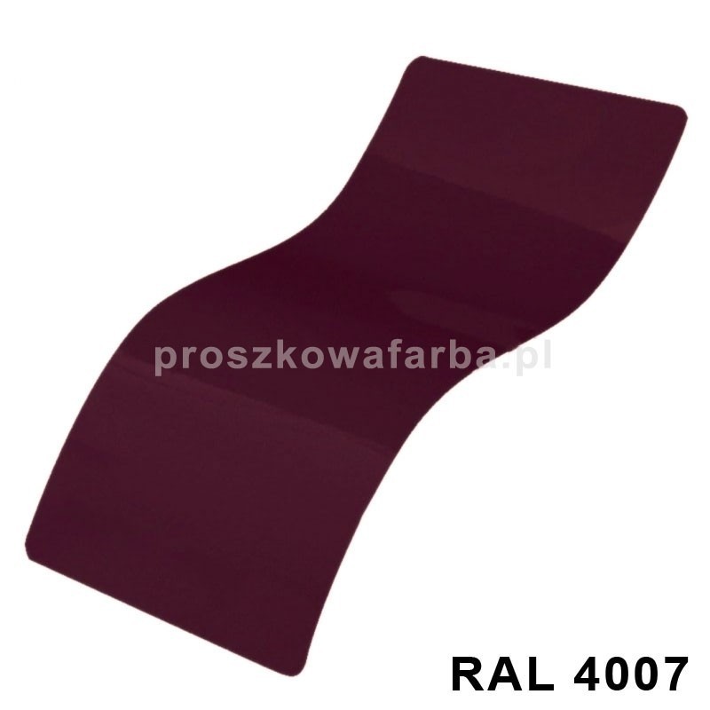 RAL 4007 Poliestrowa Ciemny Fioletowy MAT 1 kg