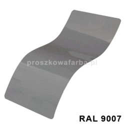 RAL 9007 Poliestrowa Srebny Ciemny Gładki Połysk 1 kg