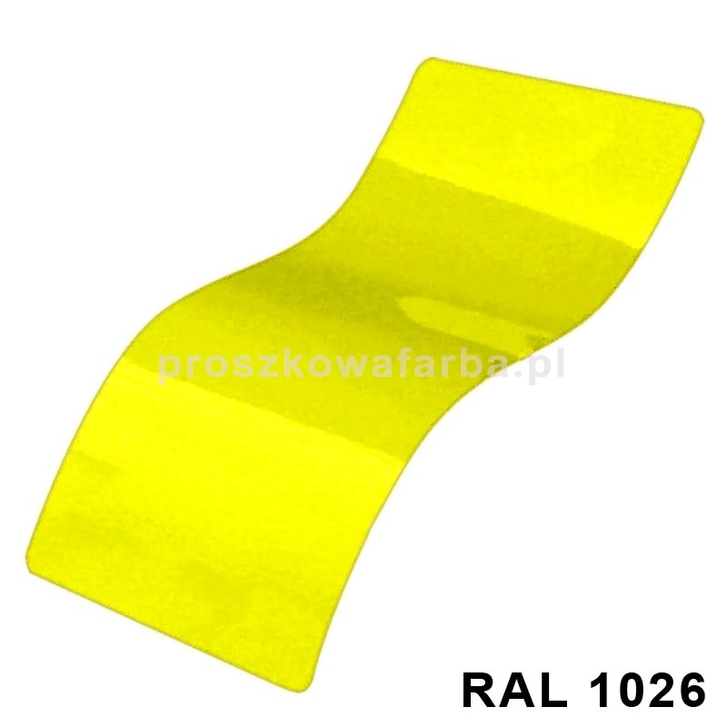 RAL 1026 Poliestrowa Kolor Jaskrawy Żółty Gładki Połysk 1 kg
