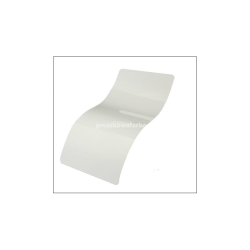 ZESTAW Farba Proszkowa Chrom Efekt Gładki Połysk 1kg + Transparent bezbarwny Połysk 1 kg