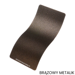 Farba Proszkowa Brązowy Metalik