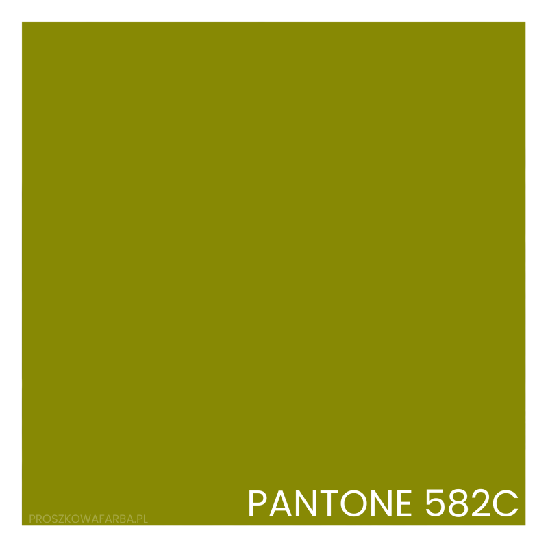 Farba Proszkowa PANTONE 582C Poliester