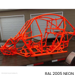 Farba RAL 2005 Kolor Świetlisty Pomarańczowy