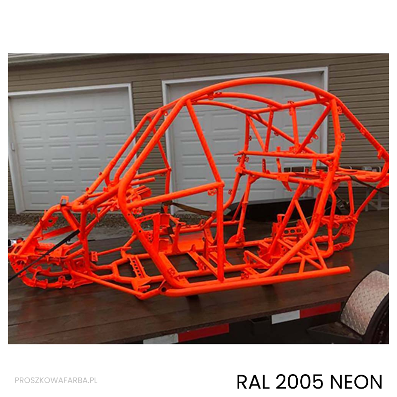 Farba RAL 2005 Kolor Świetlisty Pomarańczowy