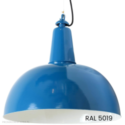 FARBA PROSZKOWA RAL 5019 Poliestrowa Niebieski Capri SATYNA  1 kg