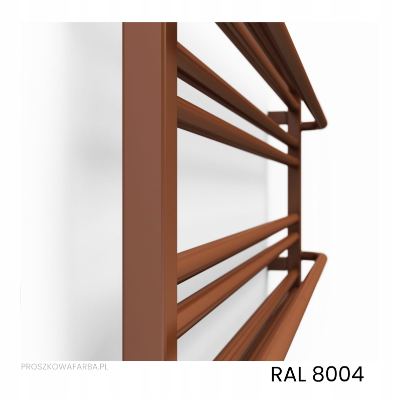 RAL 8004 Poliestrowa brązowy miedziany Połysk 1 kg