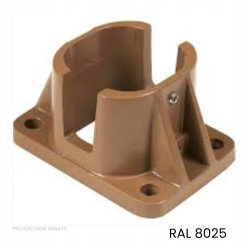 FARBA PROSZKOWA RAL 8025 Poliestrowa Brązowo-blady Gładki Połysk 1 KG
