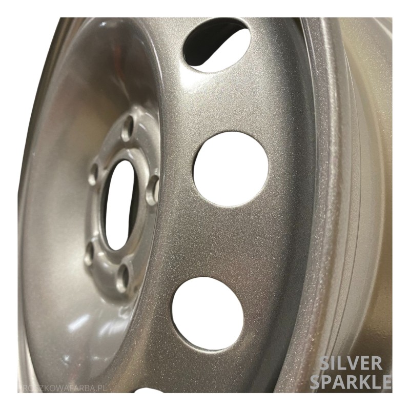 Farba Do Felg SREBNY SPARKLE Gładki Półpołysk PG1080