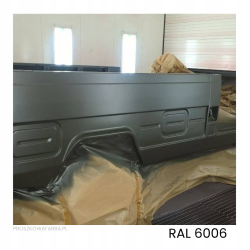 FARBA PROSZKOWA RAL 6006 Poliestrowa Szary Oliwkowy SATYNA  1 kg