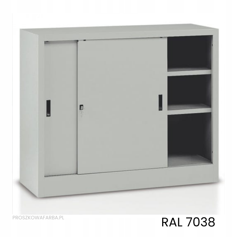 RAL 7038 Poliestrowa Szary Agatowy Gładki Połysk 1 kg