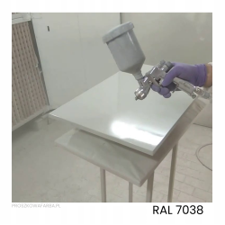 RAL 7038 Poliestrowa Szary Agatowy Gładki Połysk 1 kg