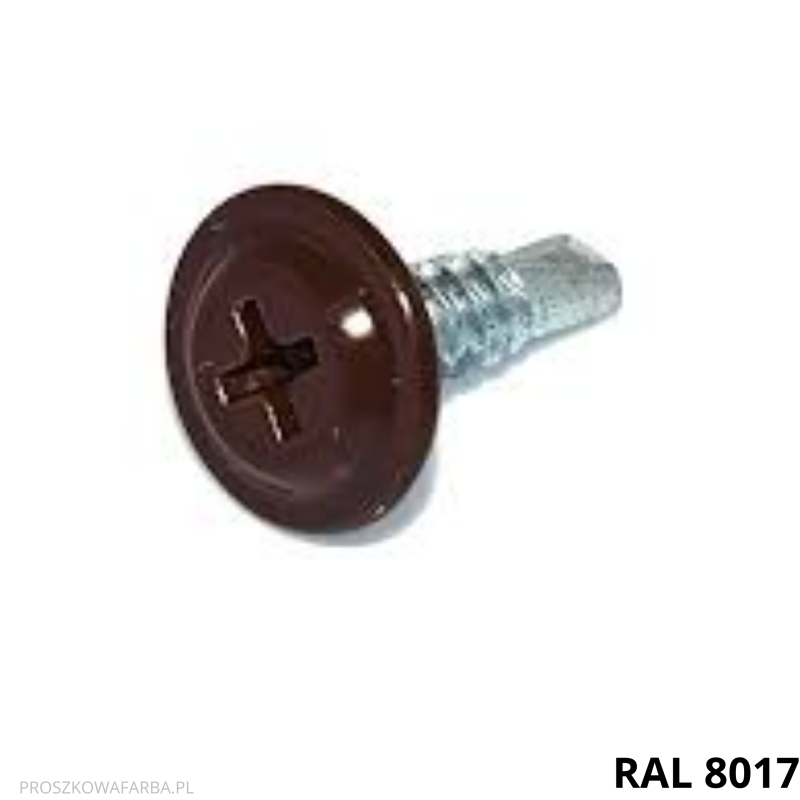 Farba Proszkowa Ciemno Brązowa