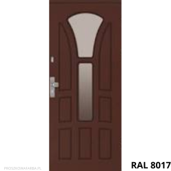 Farba Proszkowa RAL 8017 MATOWY