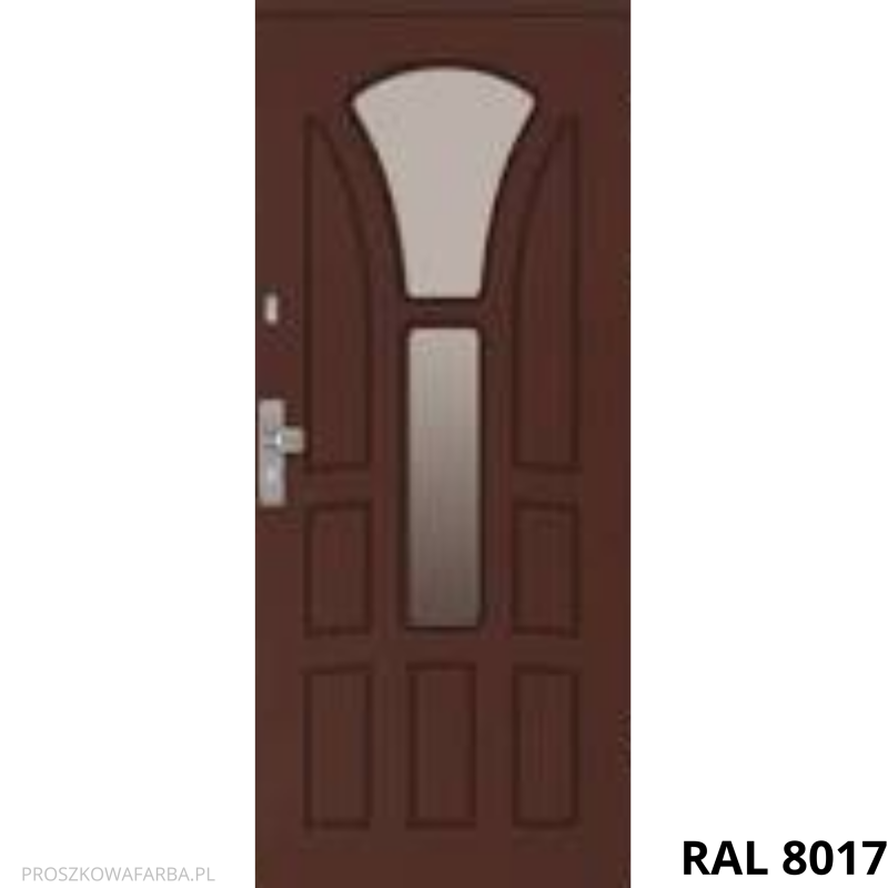 Farba Proszkowa RAL 8017 MATOWY