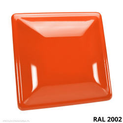 Farba Proszkowa Czerwony Pomarańcz