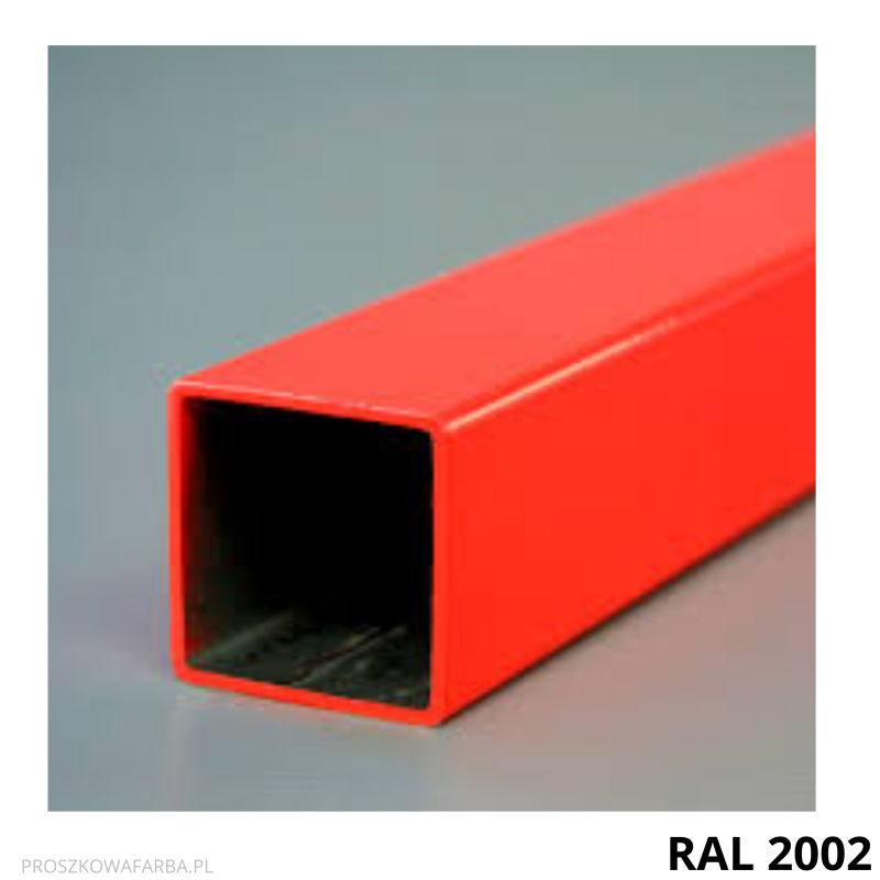 RAL 2002 Czerwony Pomarańcz