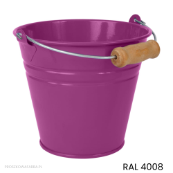 FARBA PROSZKOWA RAL 4008 Poliestrowa Fioletowy Sygnałowy PÓŁMAT  1 kg