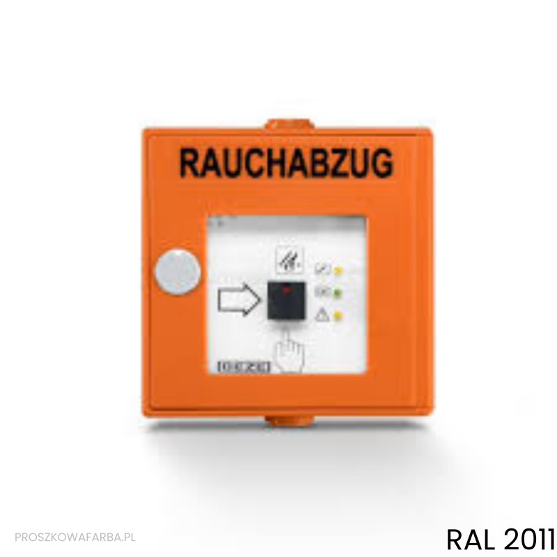 Farba Proszkowa Pomarańczowy Głęboki