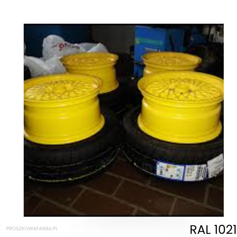 Farba Proszkowa Żółty Kadmowy