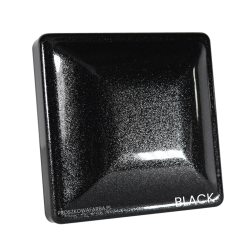 Farba Proszkowa czarna z brokatem