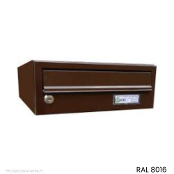 RAL 8016 Poliestrowa Mahoniowy Brąz Gładki Połysk 1 kg