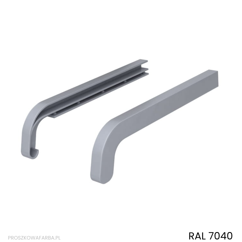 RAL 7040 Poliestrowa Popielaty Pirytowy Drobna Struktura 1 kg