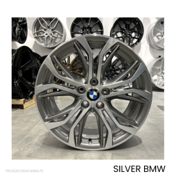 Farba Proszkowa SILVER BMW na alufelgi samochodowe