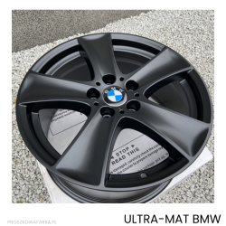 Farba Proszkowa BMW Czarny Gładki Matowy